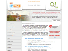 Tablet Screenshot of icmne2009.ftian.ru